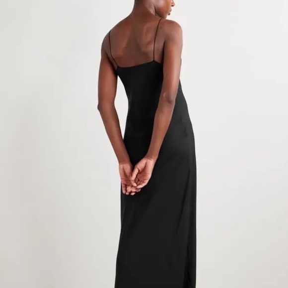 NEW THE ROW  Farissa Sleeveless Maxi Dress in grey REVERSIBLE - size small - Picture 4 of 13